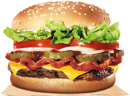 Classic Cheeseburger Deluxe PNG