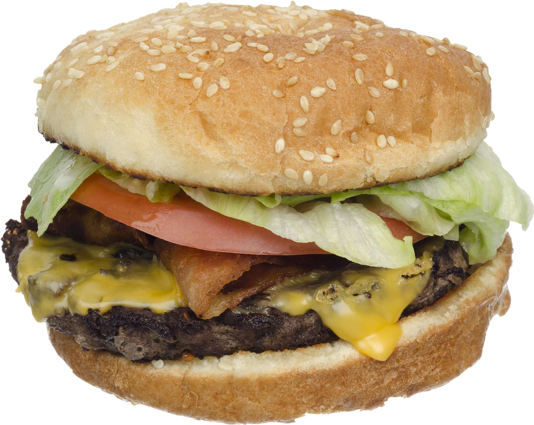 Classic Cheeseburger Transparent Background.png PNG