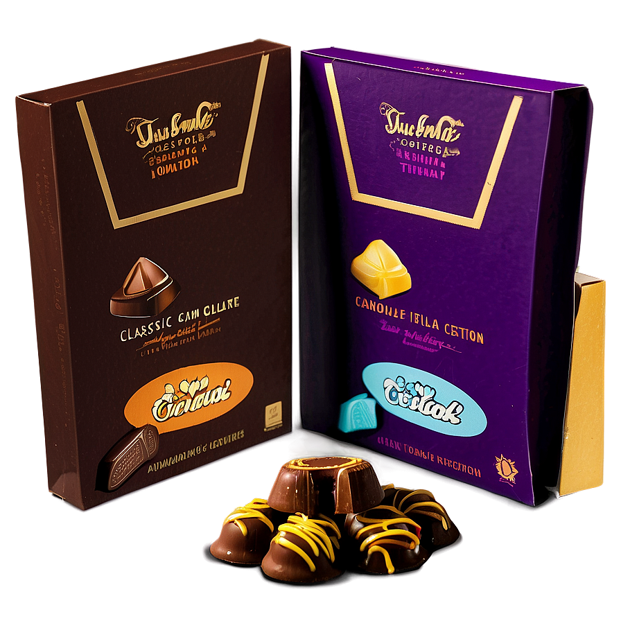 Classic Chocolate Selection Box Png Qvm PNG