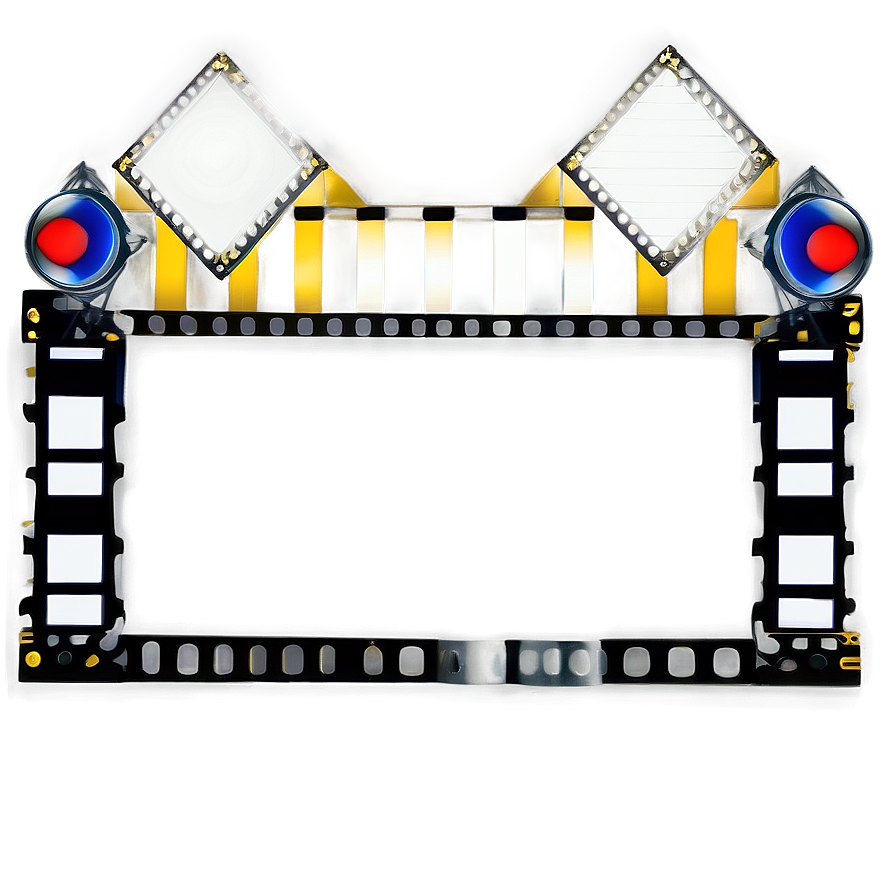 Classic Cinema Film Frame Png 58 PNG