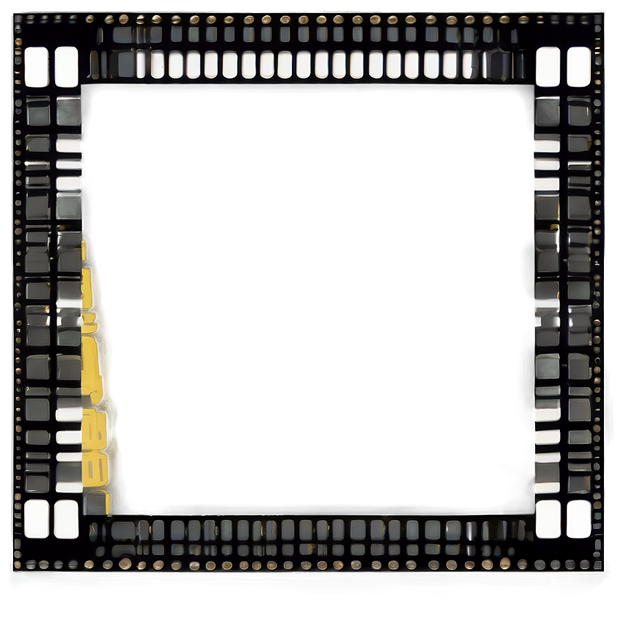 Classic Cinema Film Frame Png Kcq36 PNG