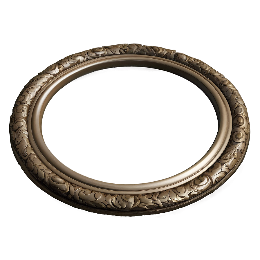 Classic Circle Frame Png Whn67 PNG