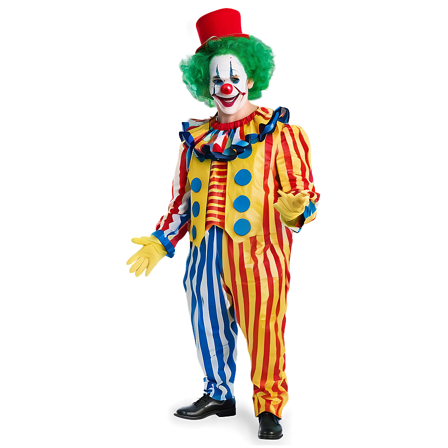 Classic Clown Costume Png Wuk PNG