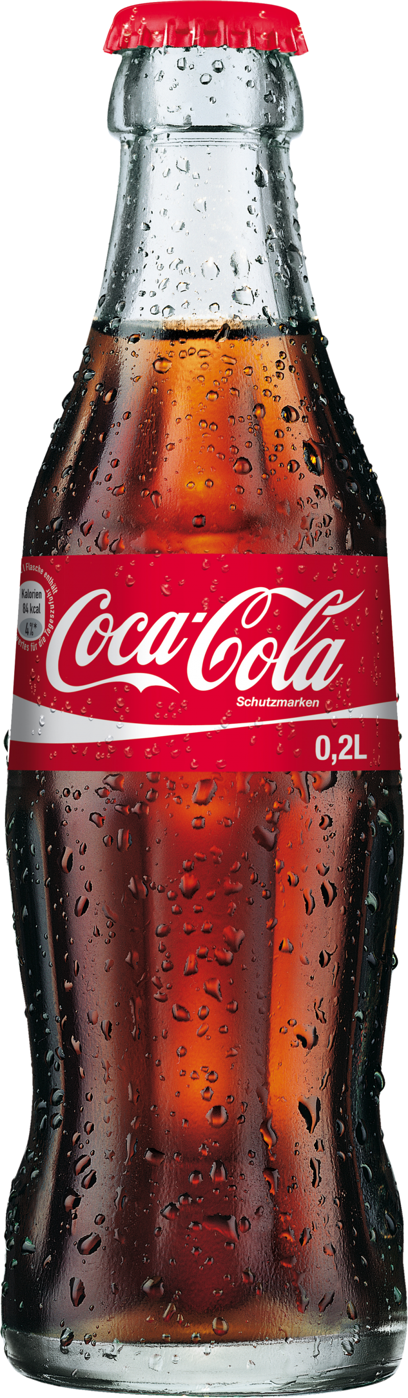 Classic Coca Cola Bottle Condensation0.2 L PNG