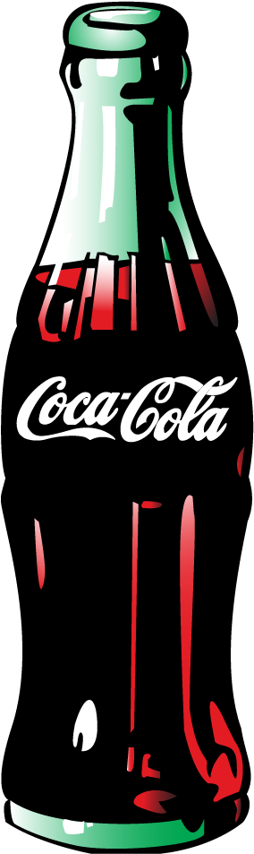 Download Classic Coca Cola Bottle Illustration 