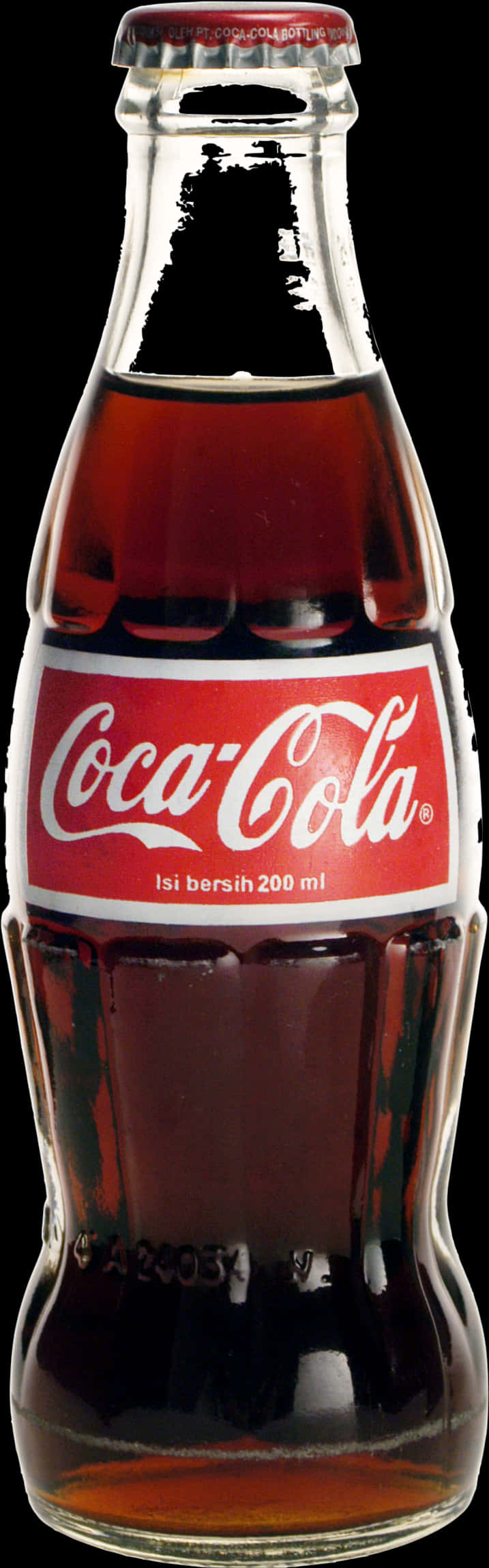 Classic Coca Cola Bottle200ml PNG