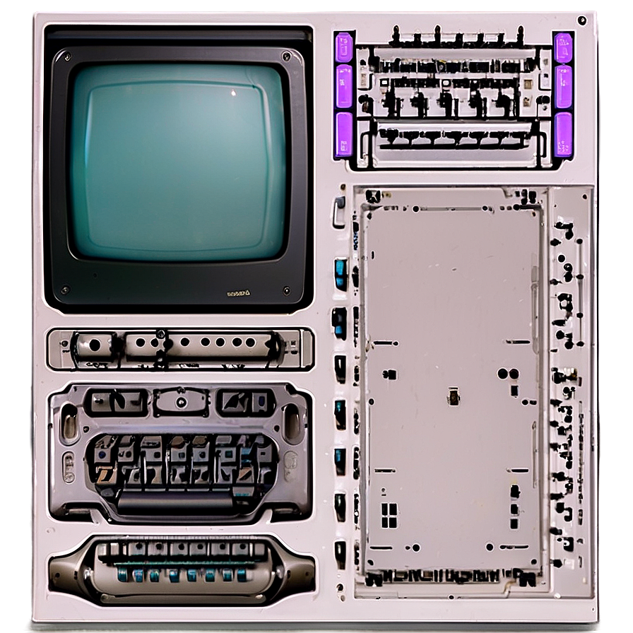 Classic Computer Design Png 96 PNG