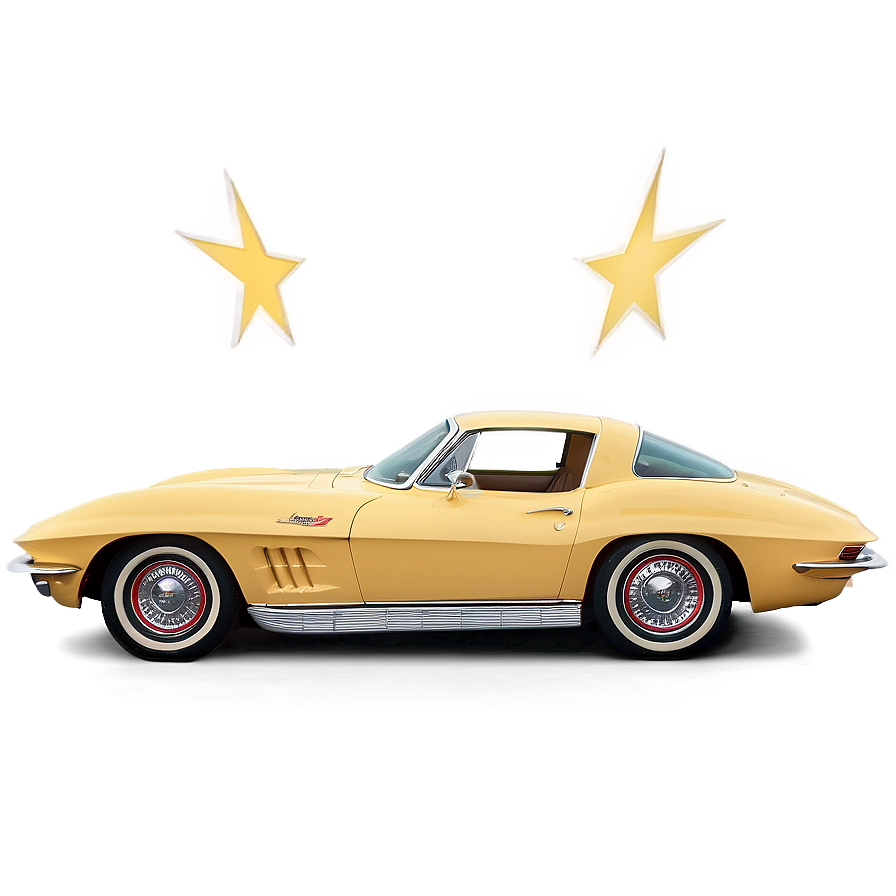 Classic Corvette Png 06252024 PNG