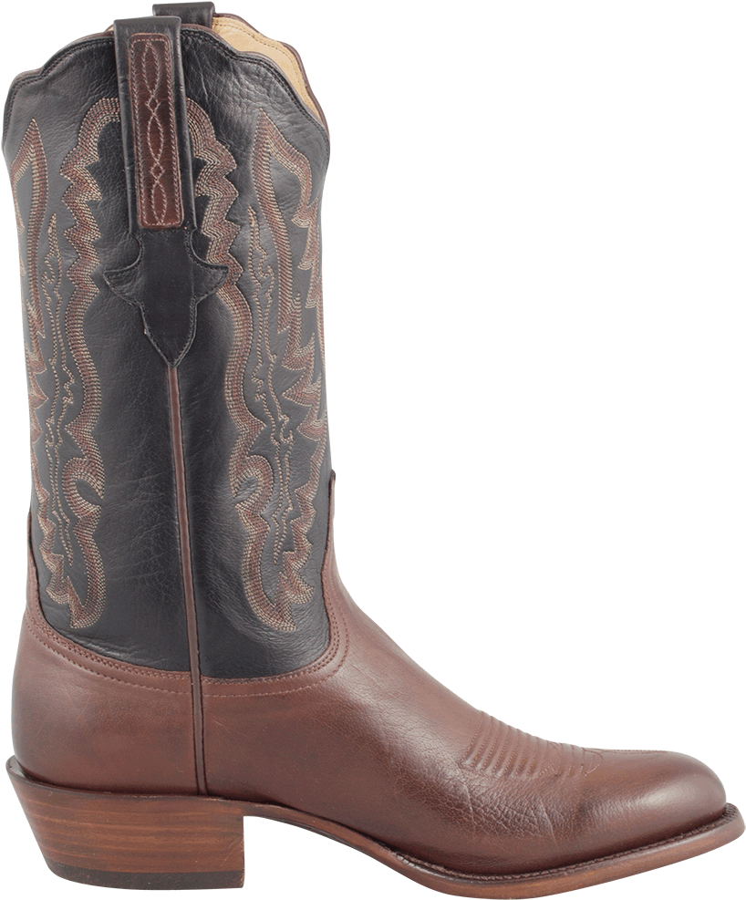 Classic Cowboy Boot Side View PNG