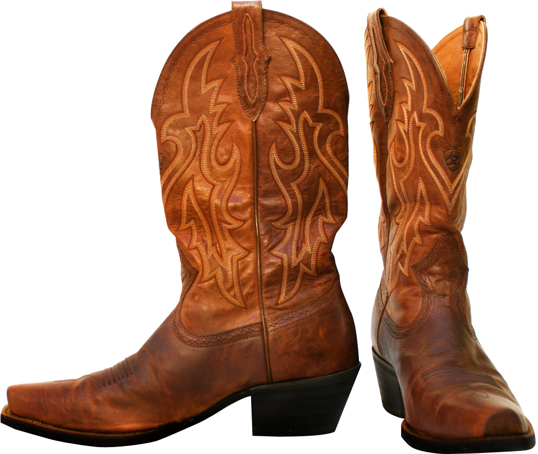 Classic Cowboy Boots PNG