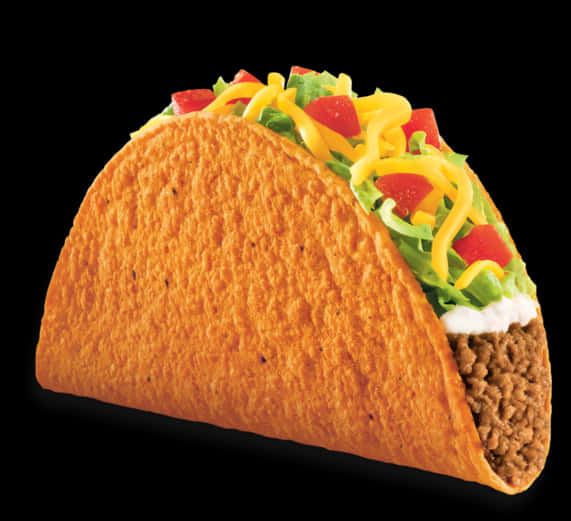 Classic Crispy Taco PNG