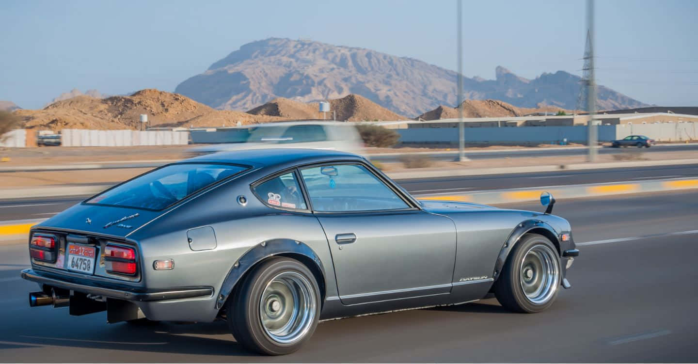 Classic Datsun 240z In Zijn Prime Achtergrond