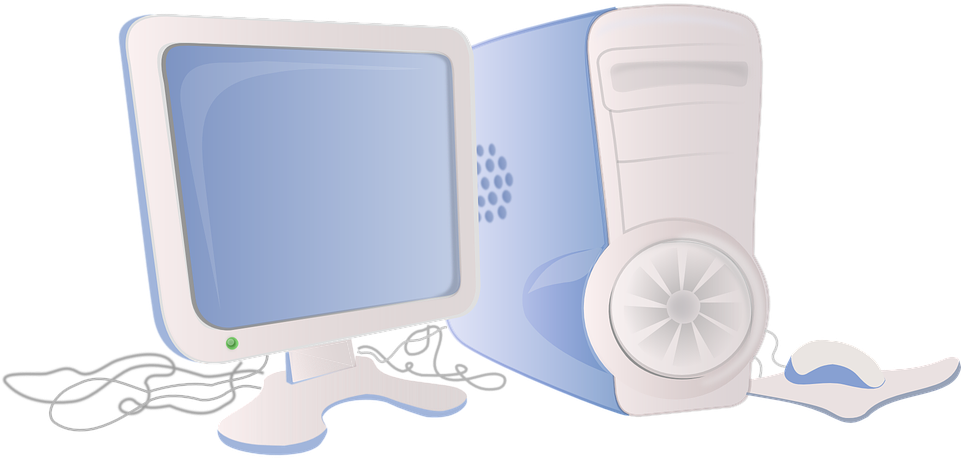 Classic Desktop Computer Illustration PNG