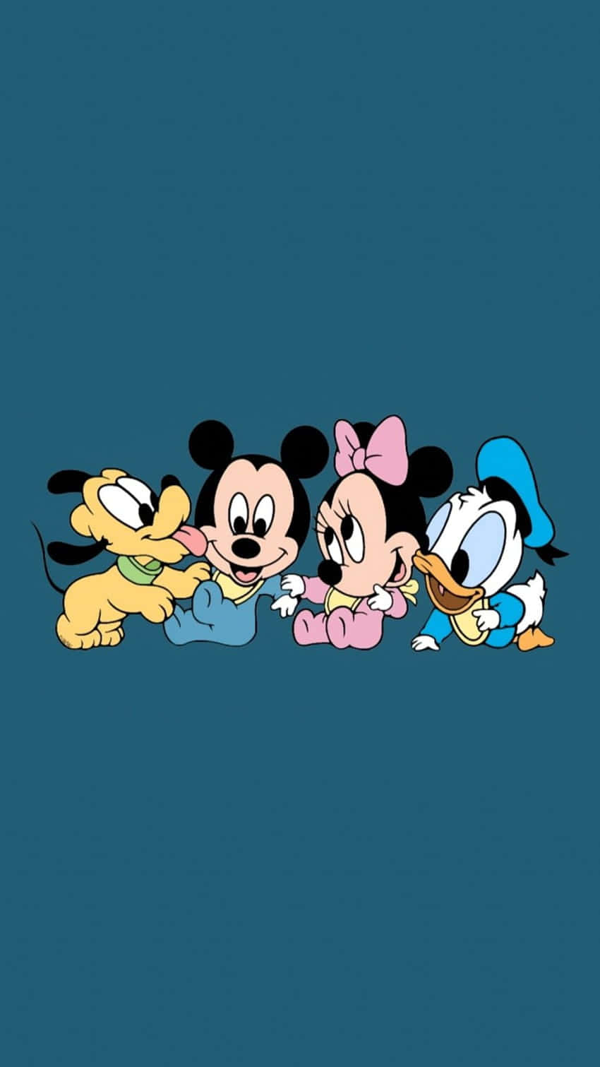 Classic Disney Characters Together Wallpaper