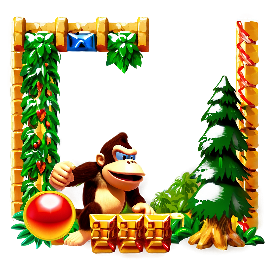 Download Classic Donkey Kong Png 87 | Wallpapers.com