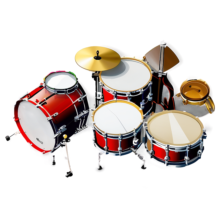 Classic Drum Set Png Fgo PNG