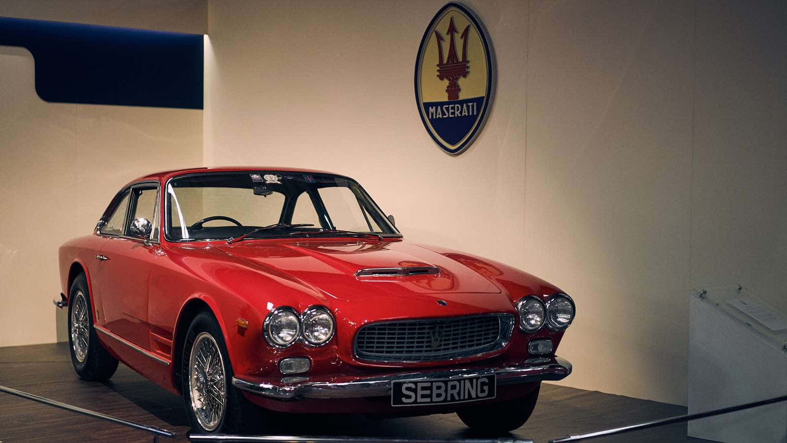 Classic Elegance - The Maserati Sebring Wallpaper