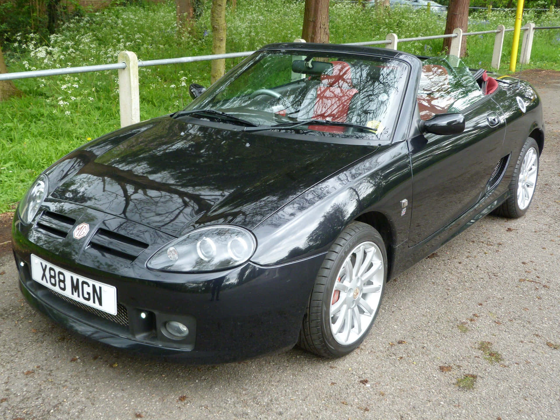 Classic Elegance, The Mg Tf Convertible Wallpaper