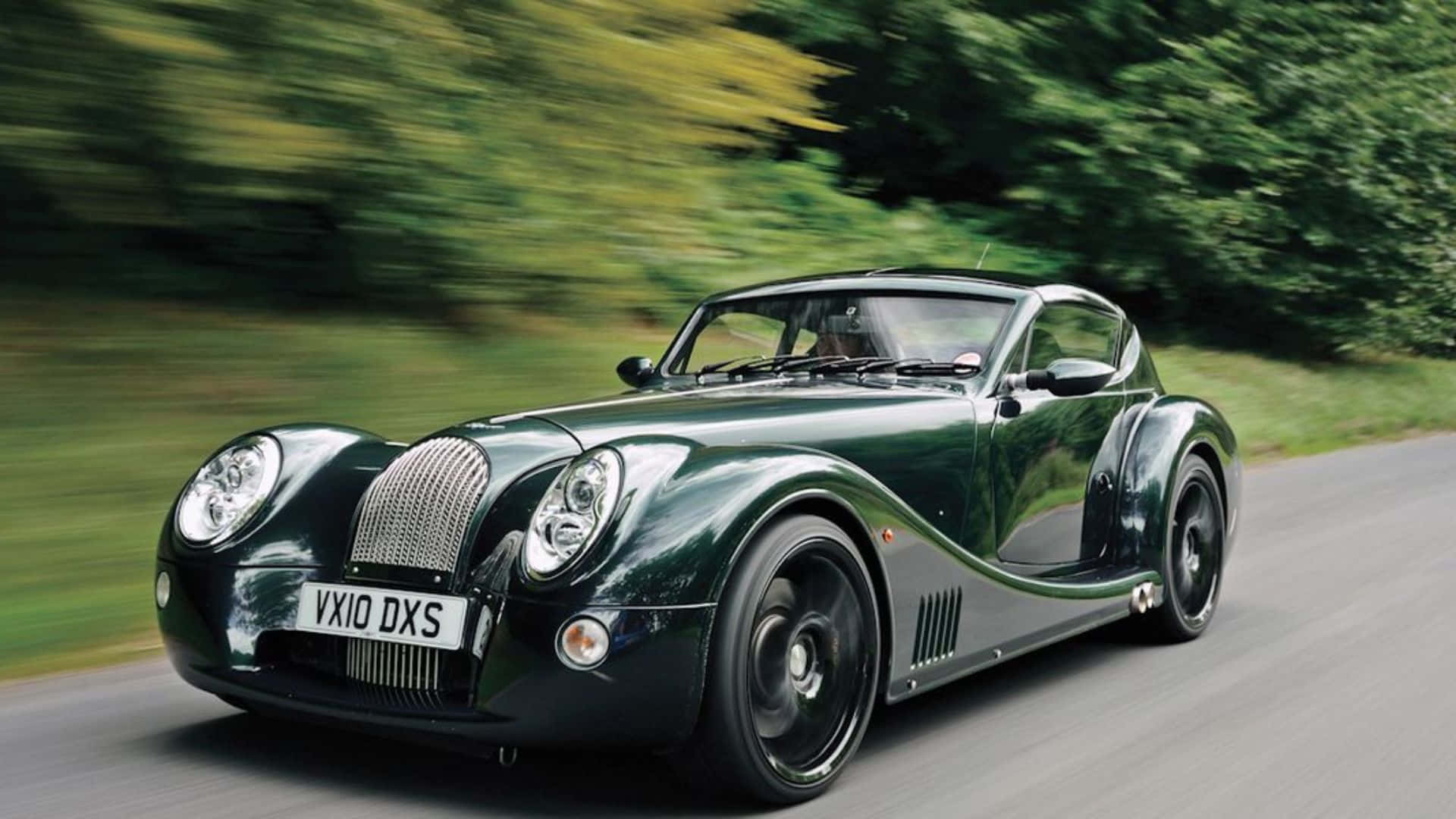 Classic Elegance With Speed - The Morgan Aero 8 Wallpaper