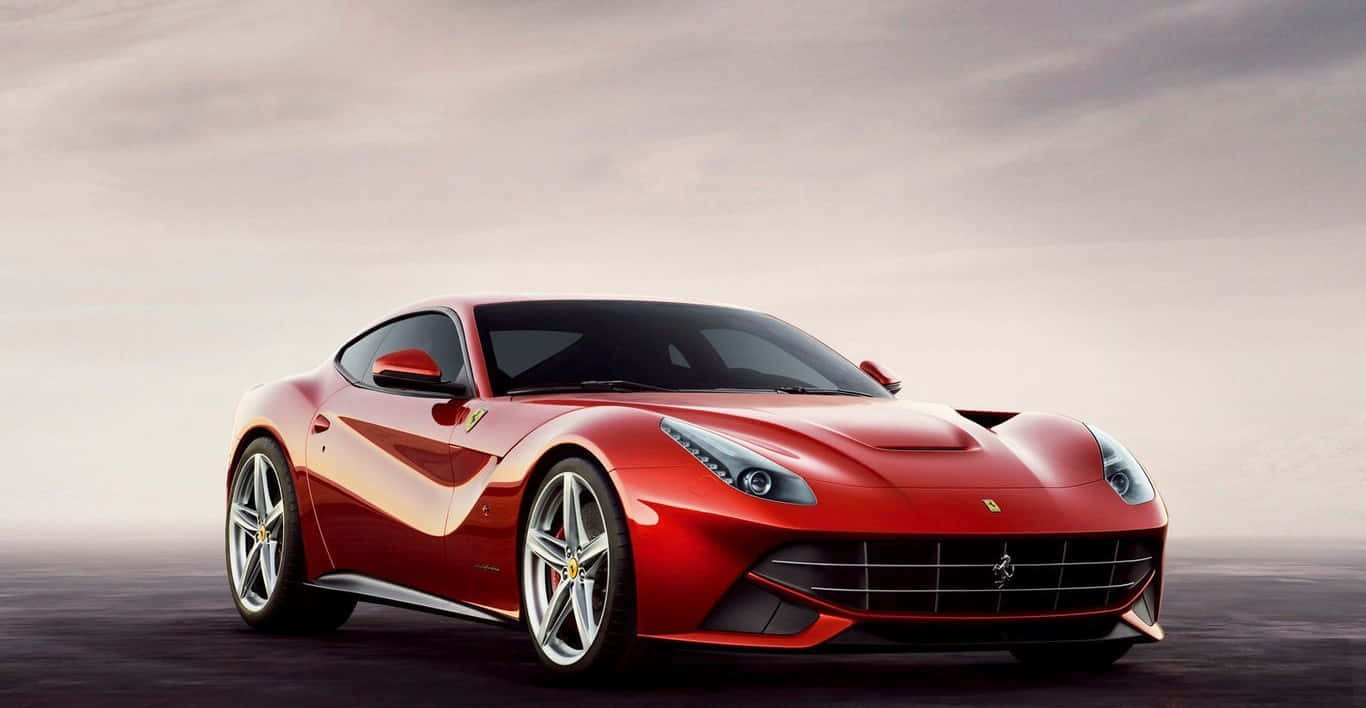 Ferrari California Gts - A Red Sports Car Wallpaper