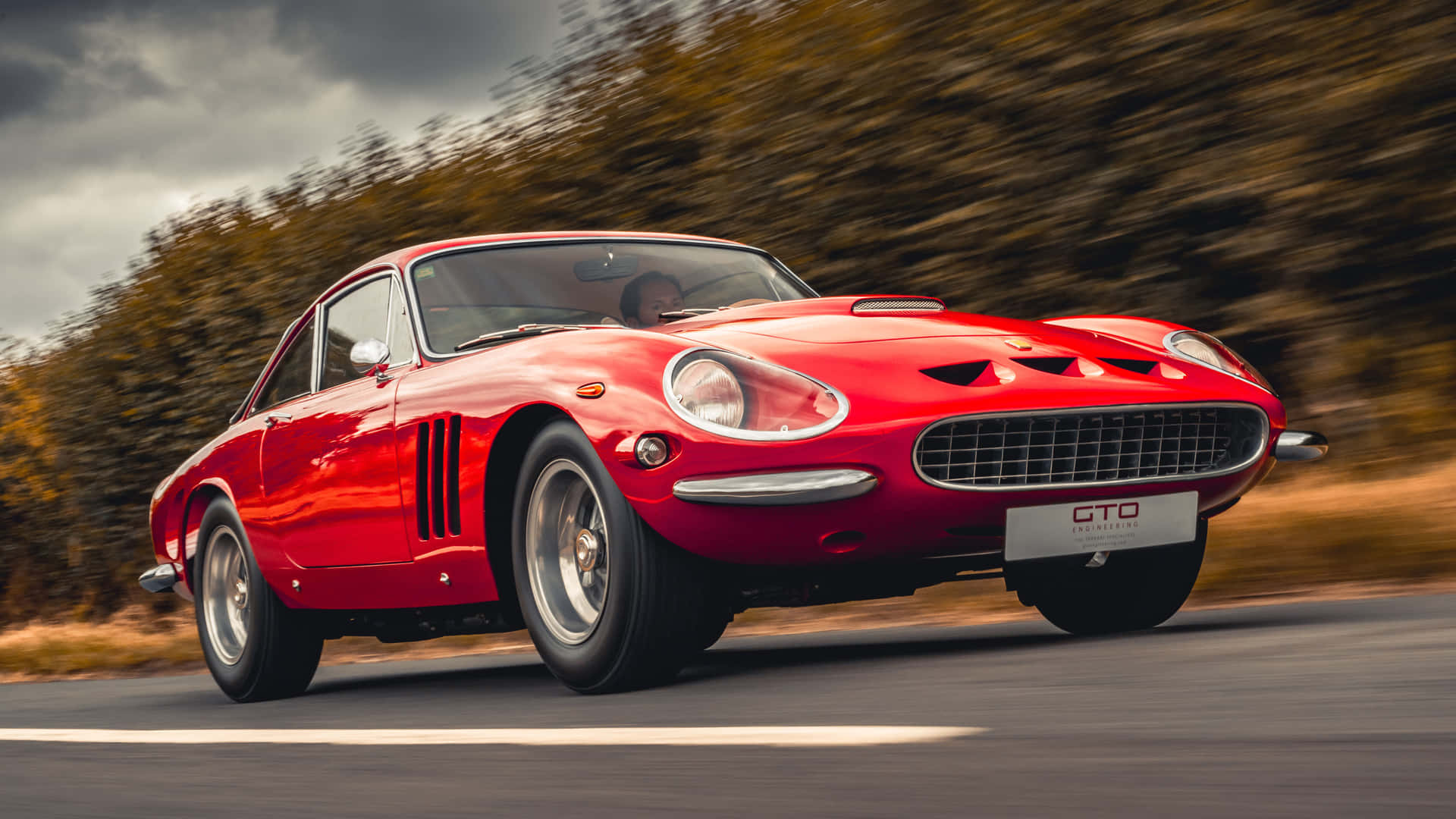 !Klassisk Ferrari - En af de mest ikoniske luksuriøse sportsvogne! Wallpaper