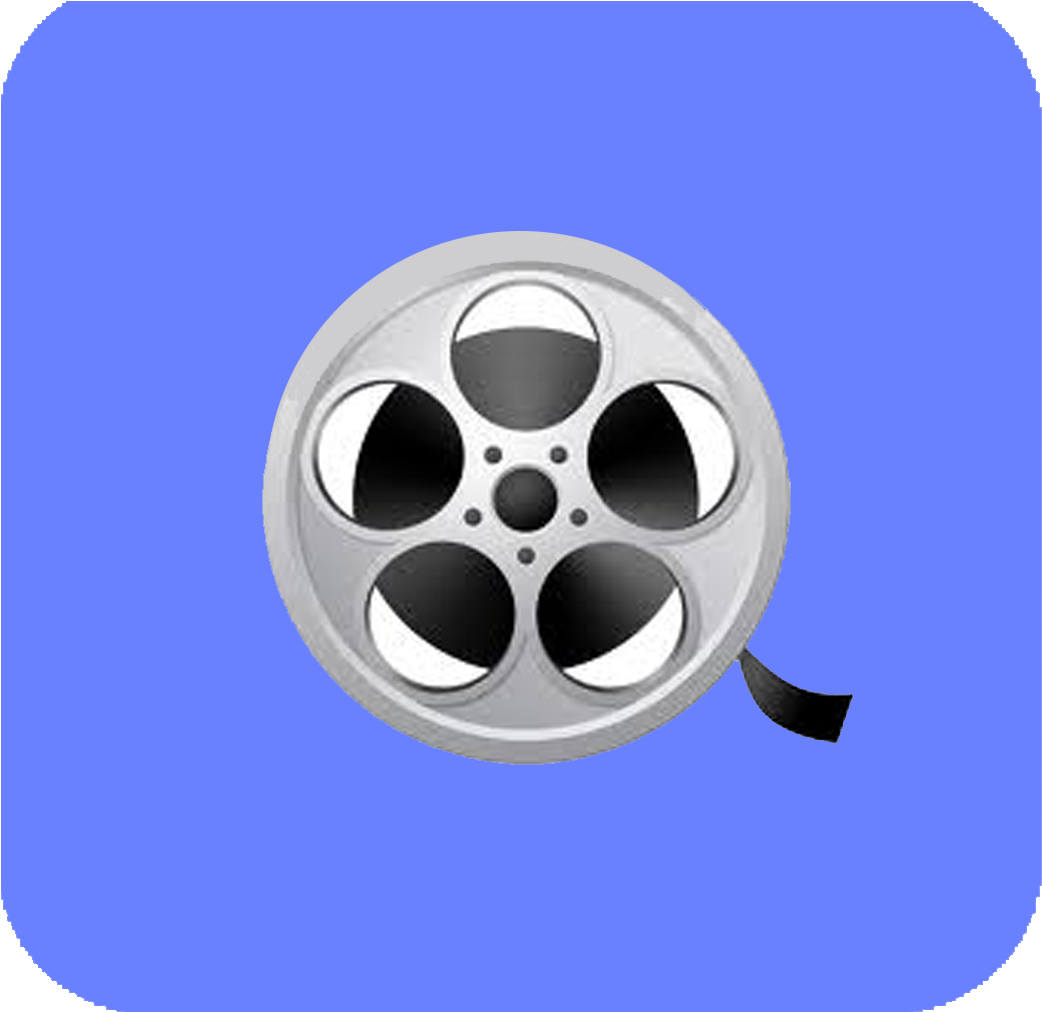 Classic Film Reel Icon PNG