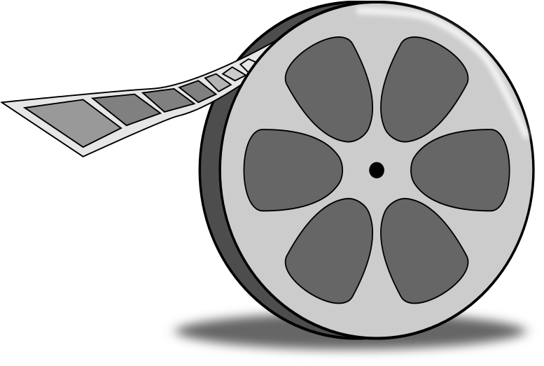 Classic Film Reel Illustration PNG