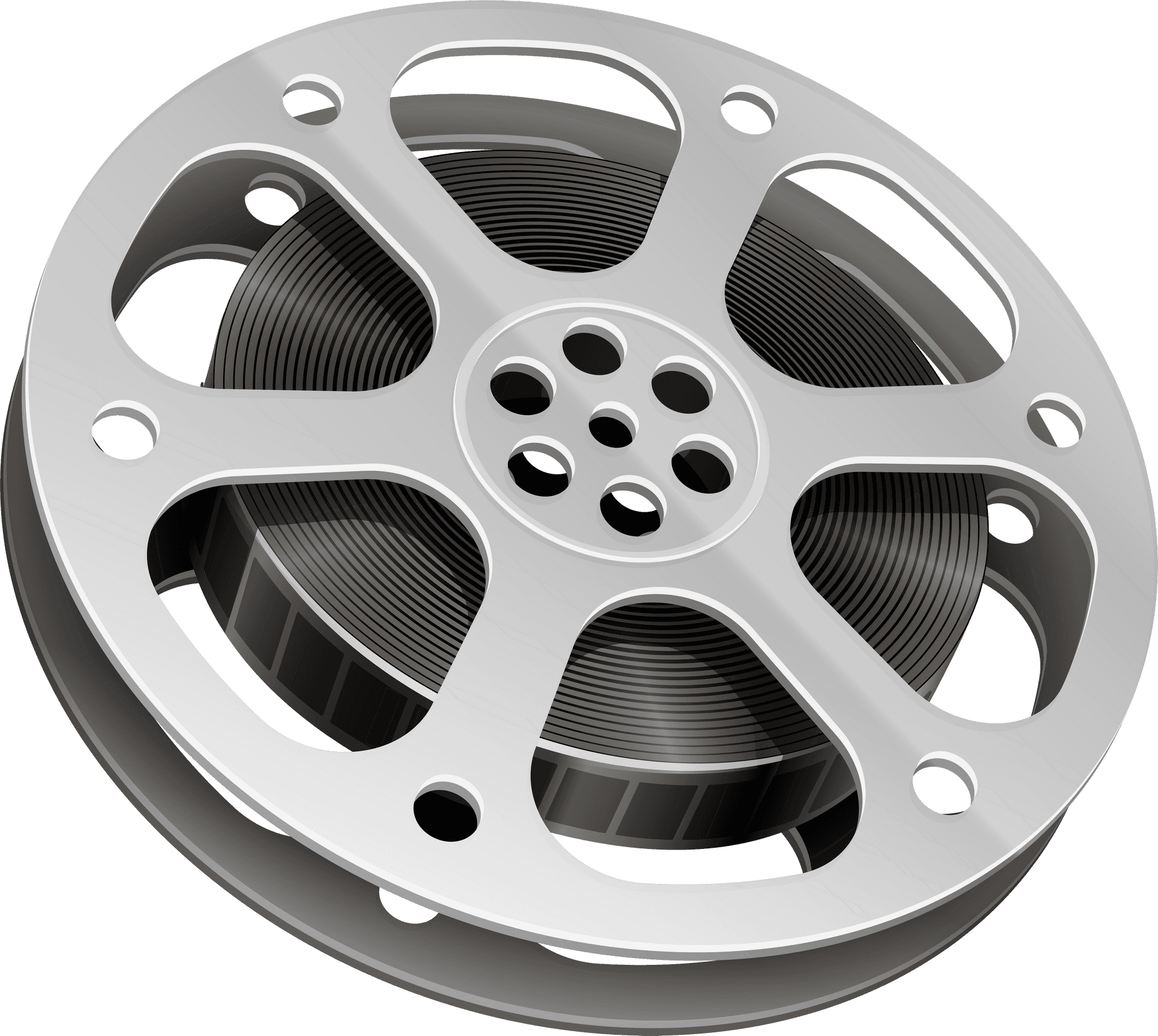 Classic Film Reel PNG