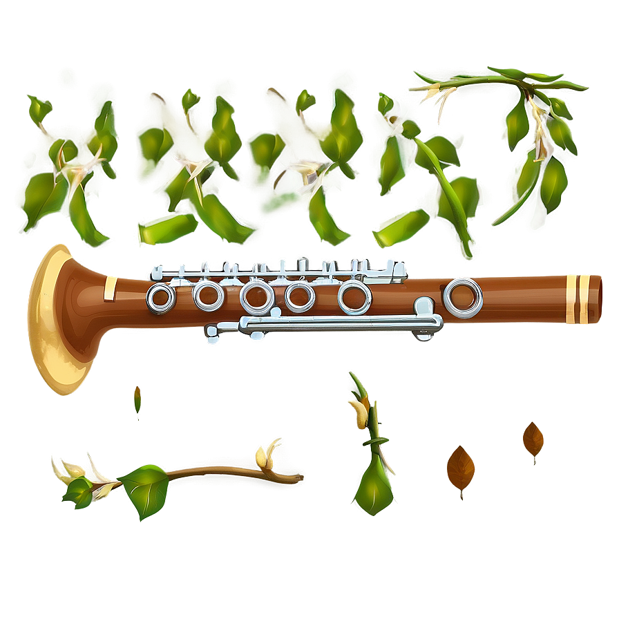 Classic Flute Png Pdn PNG