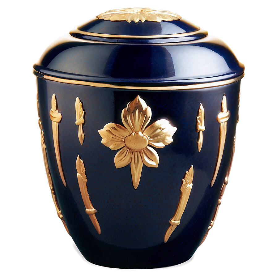 Classic Funeral Urn Png 06132024 PNG