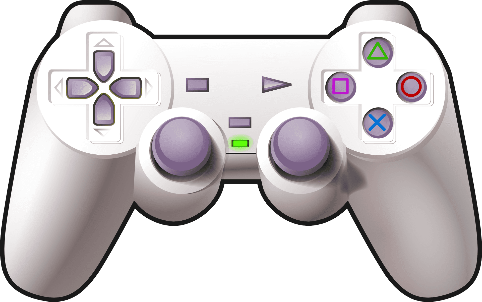 Classic Game Controller Image PNG