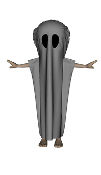 Classic Ghost Costume PNG