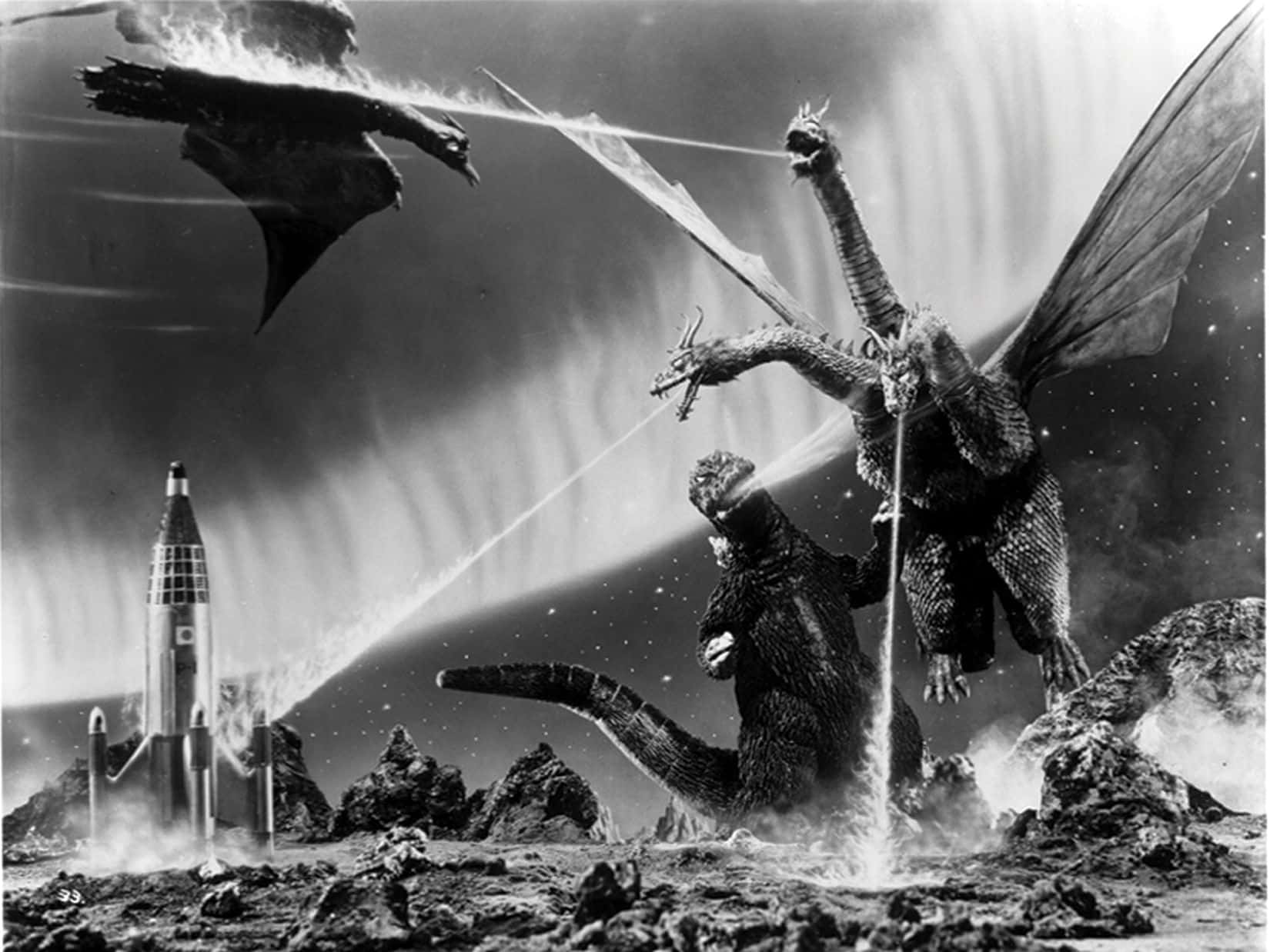The Unstoppable Classic Godzilla Wallpaper