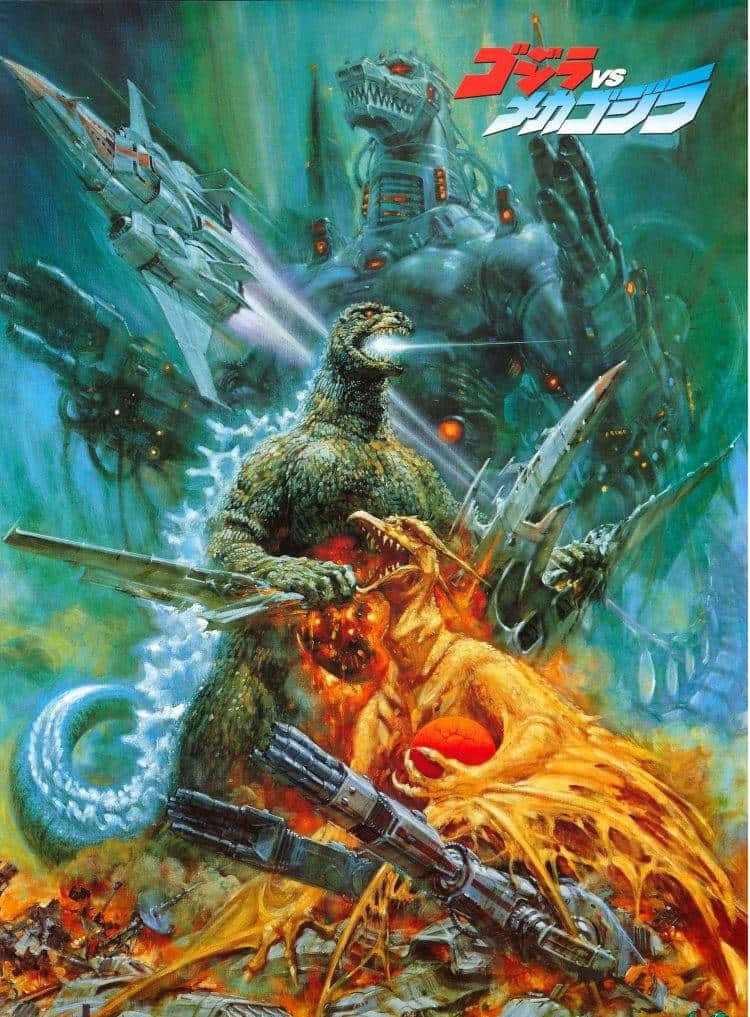 Roar of the Classic Godzilla Wallpaper
