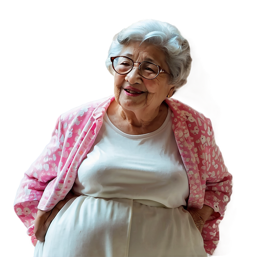 Classic Grandma Figure Png 06202024 PNG