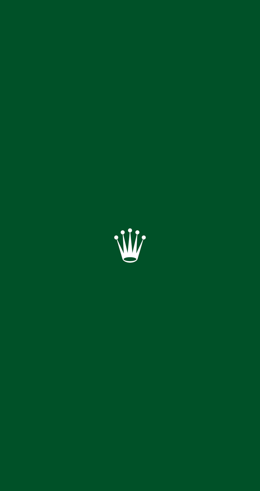 Klassiskgrön Rolex-logotyp. Wallpaper