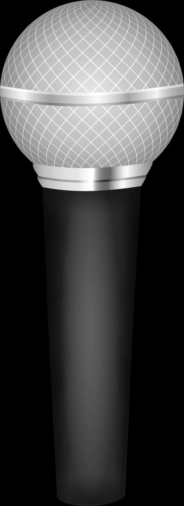 Classic Handheld Microphone PNG