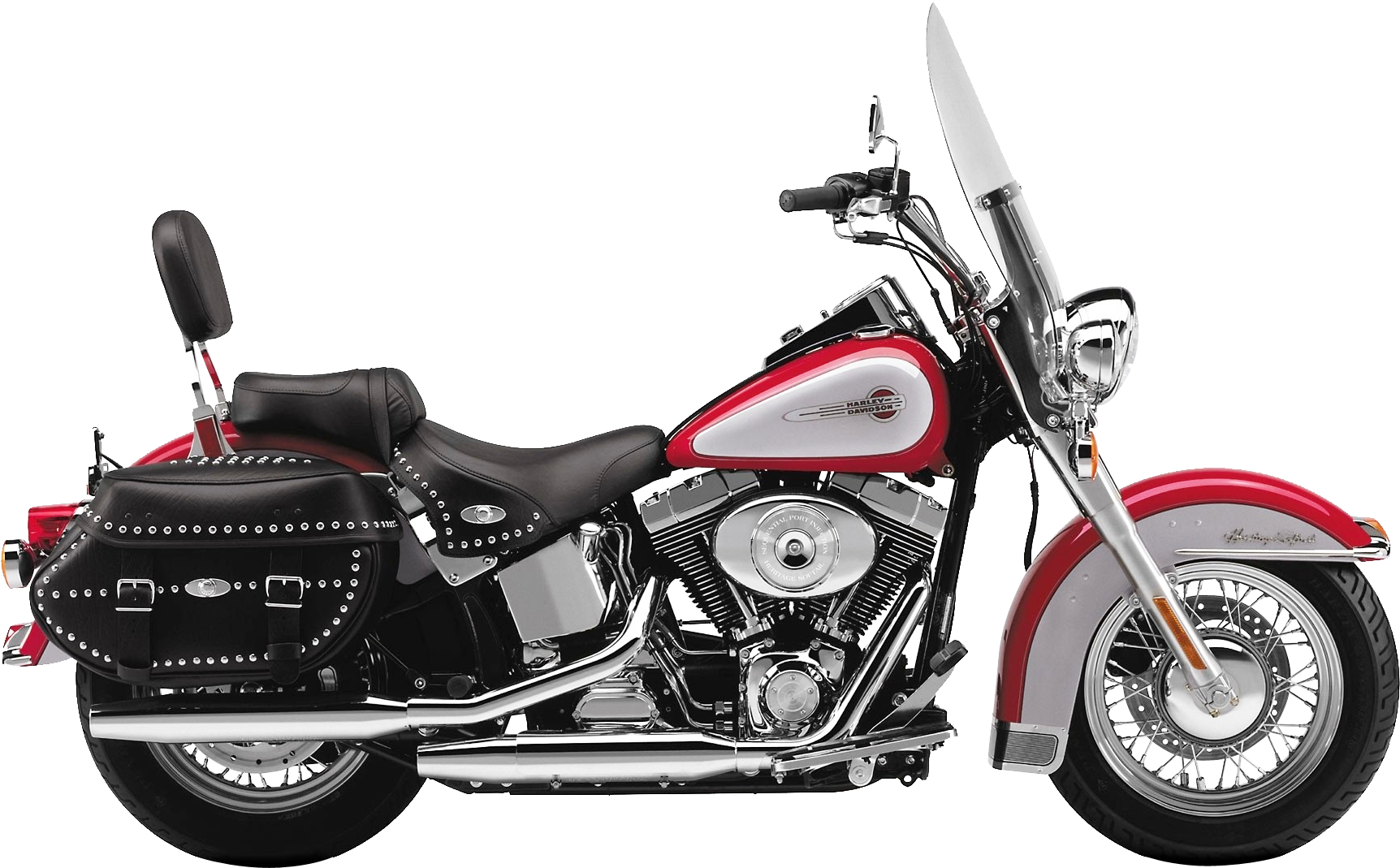 Classic Harley Davidson Motorcycle PNG