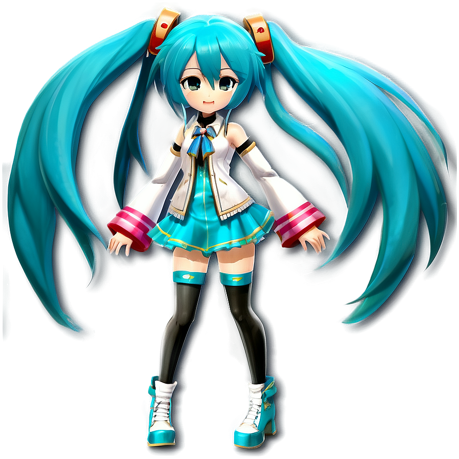 Classic Hatsune Miku Outfit Png 71 PNG