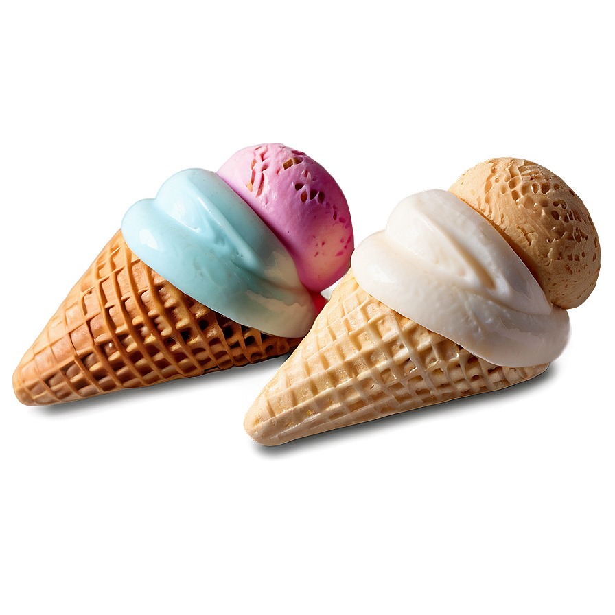 Download Classic Ice Cream Cone Png 16 | Wallpapers.com