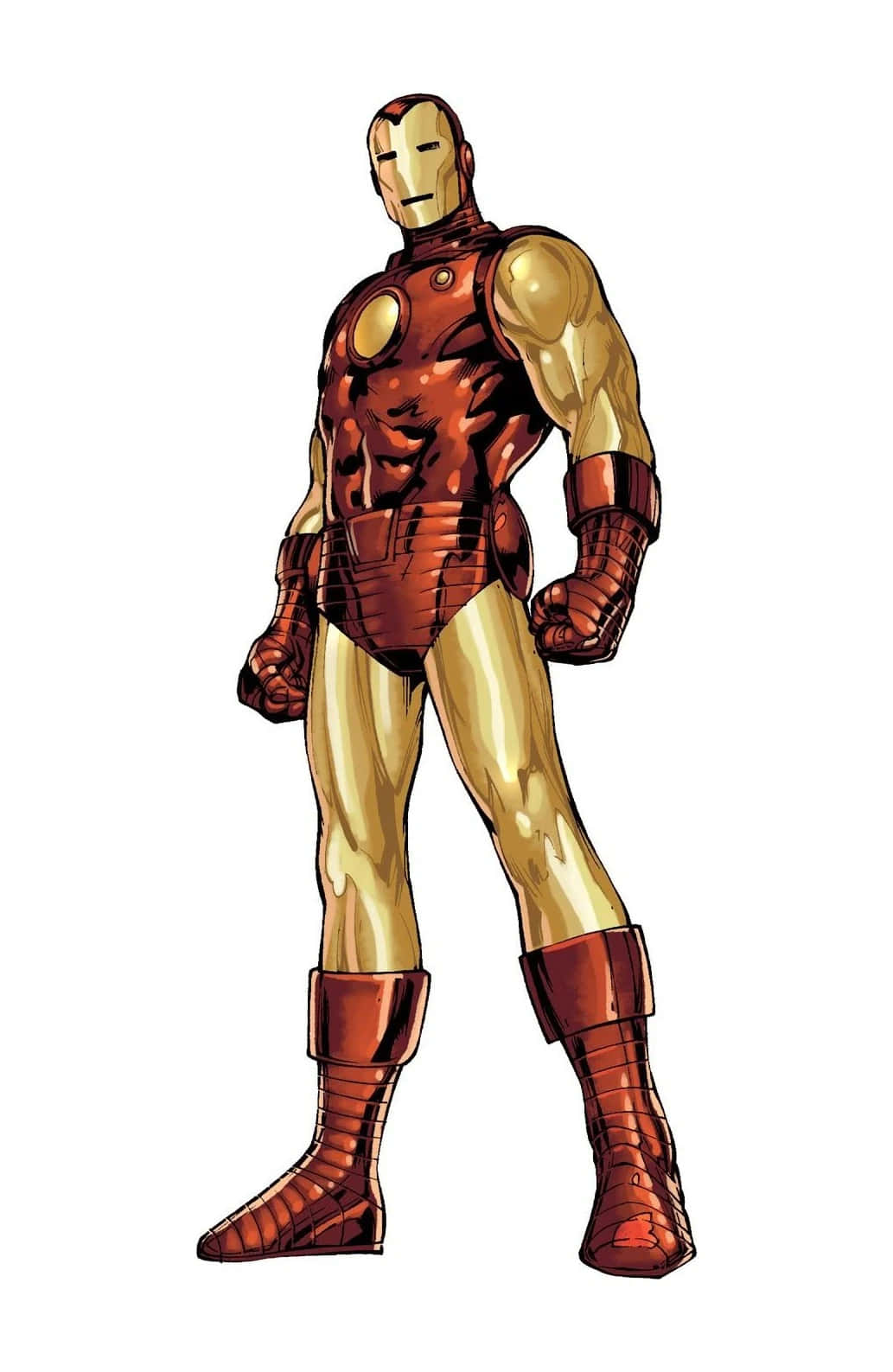 Klassisk Iron Man fra Marvel Cinematisk Univers Wallpaper