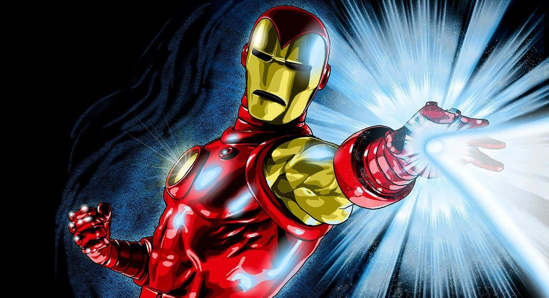Classic Iron Man Hand Blaster Wallpaper