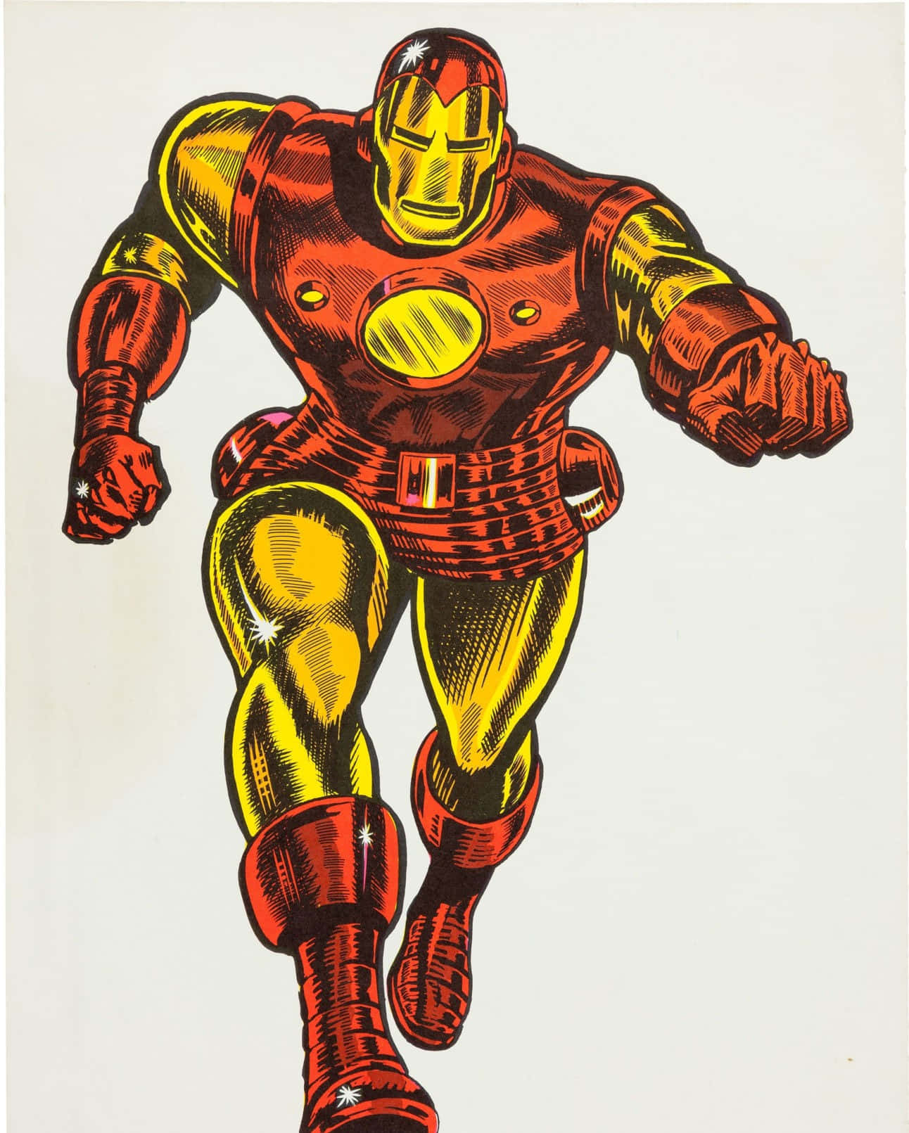 Classic, Unstoppable Iron Man Wallpaper