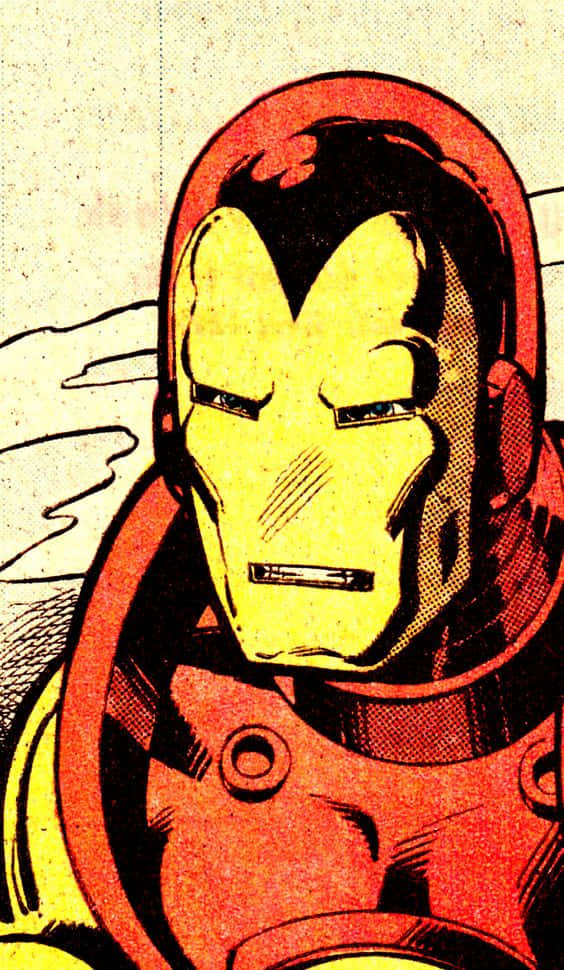 Klassisk Iron Man, et symbol på styrke og modstandskraft. Wallpaper