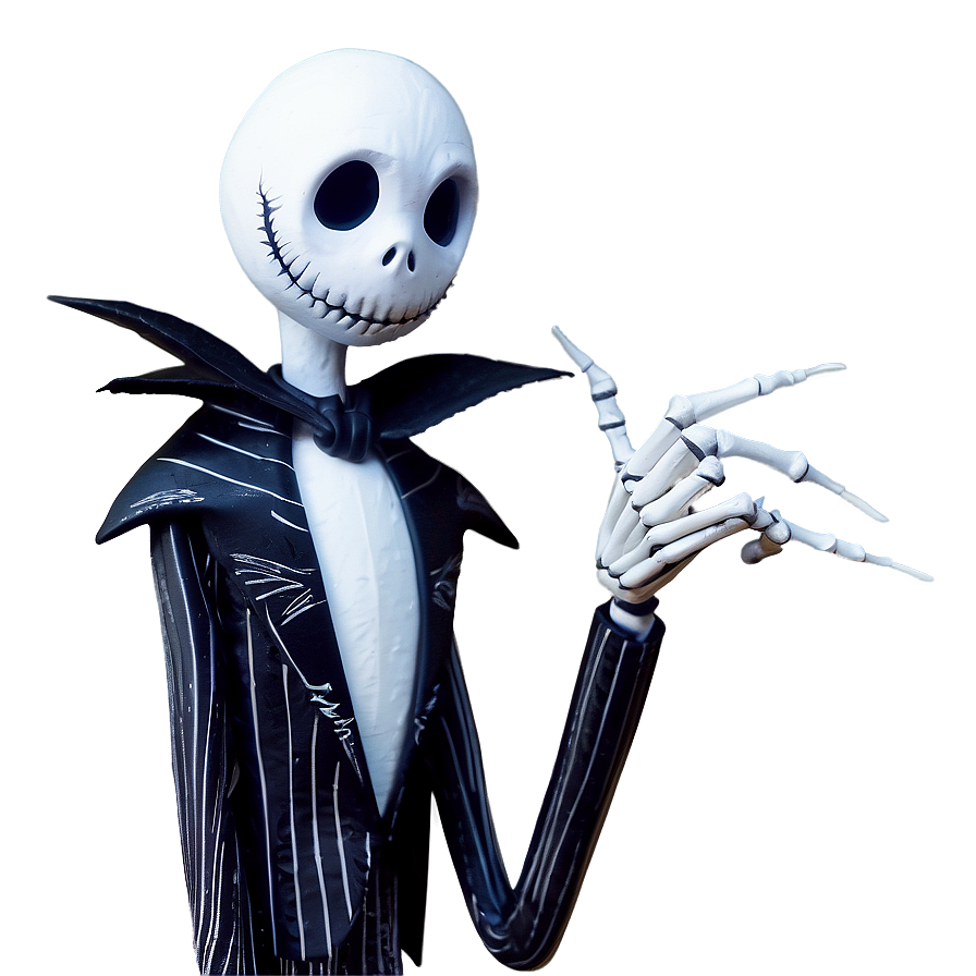 Download Classic Jack Skellington Png Jev | Wallpapers.com