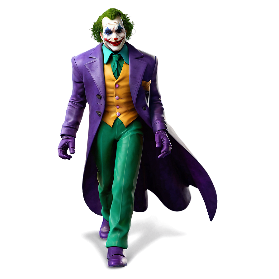 Download Classic Joker Character Png Mfk | Wallpapers.com