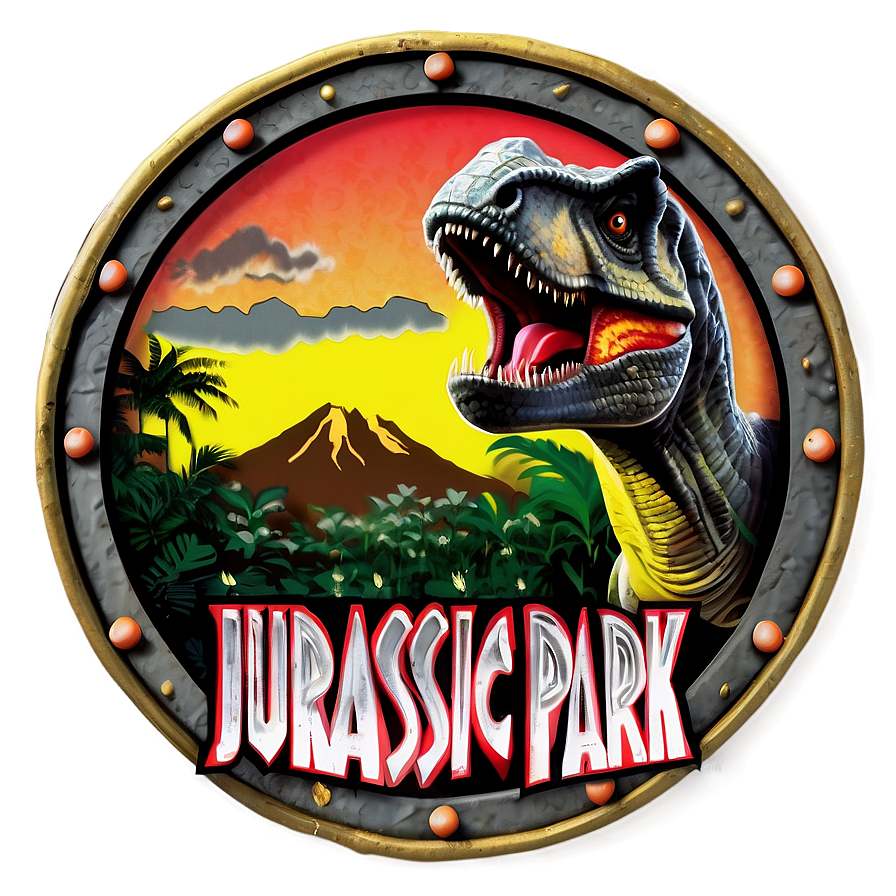 Download Classic Jurassic Park Logo Png 41 | Wallpapers.com