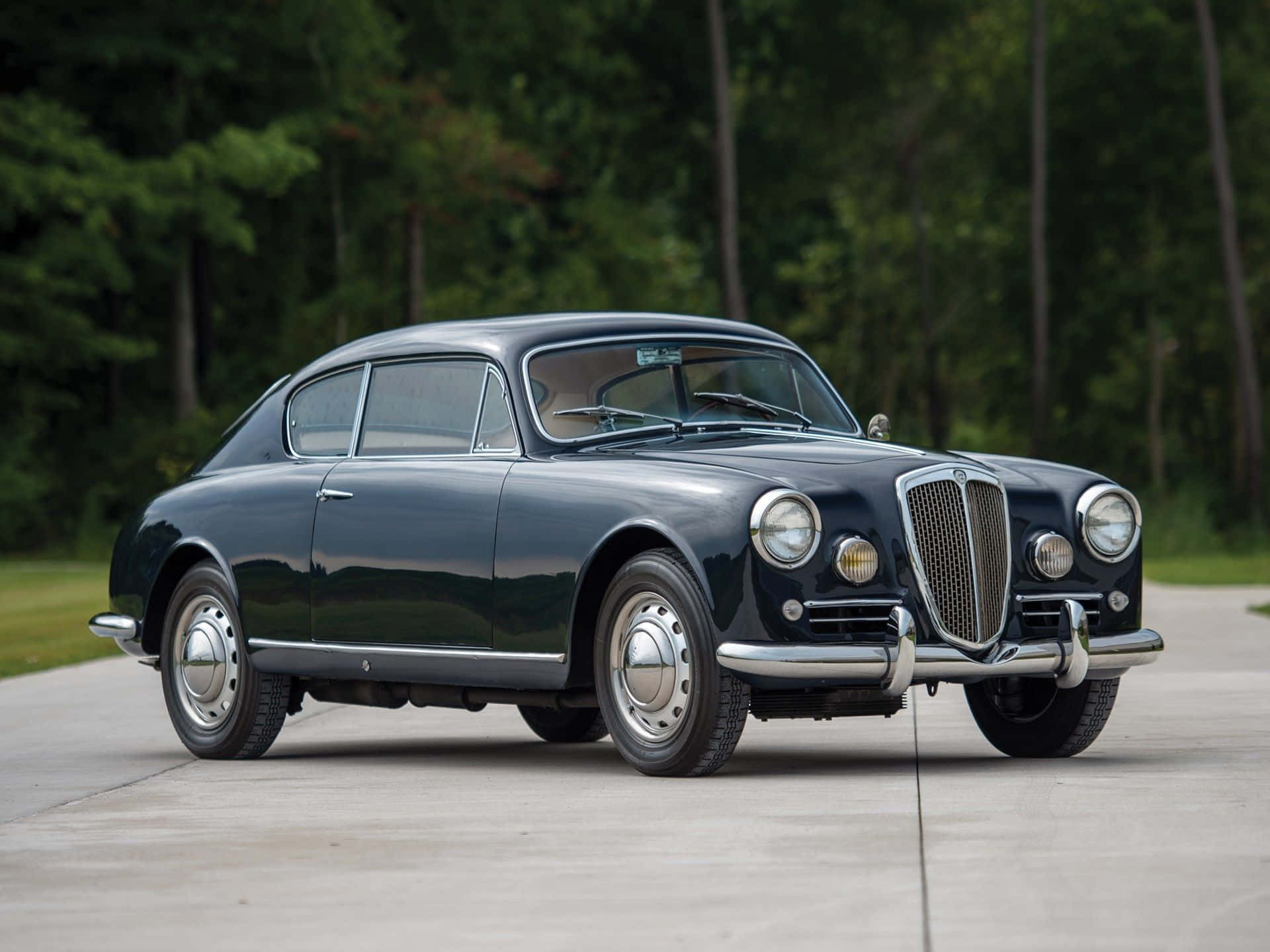 Klassisk Lancia Aurelia B20 Gt Bakgrunnsbildet