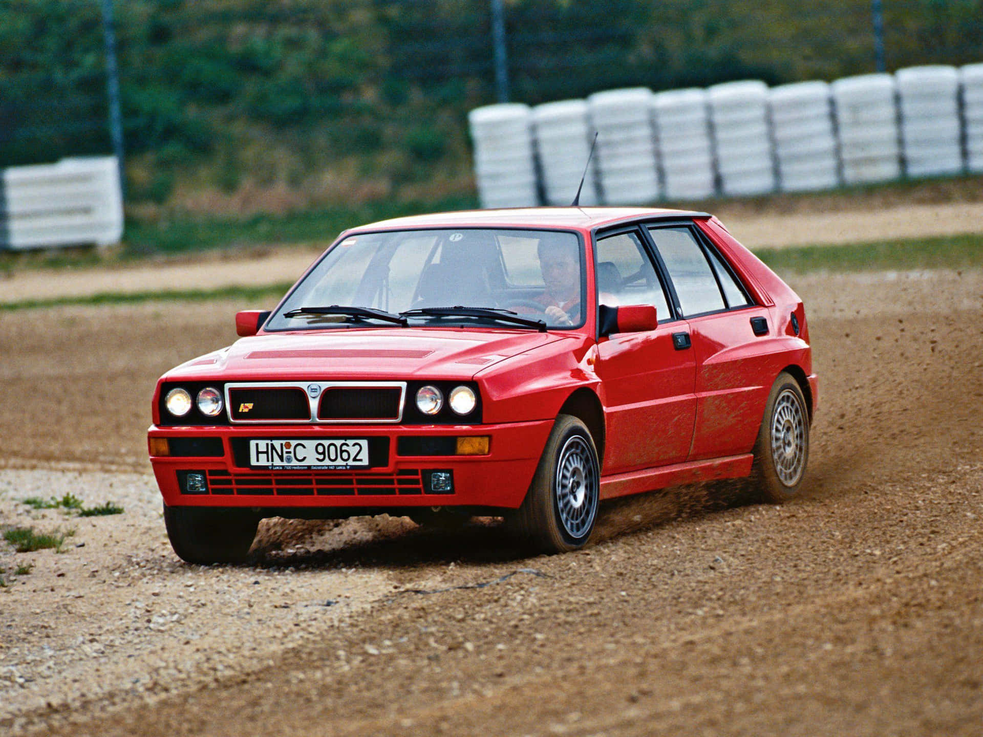 Classic Lancia Delta - Exquisite Italian Engineering Wallpaper