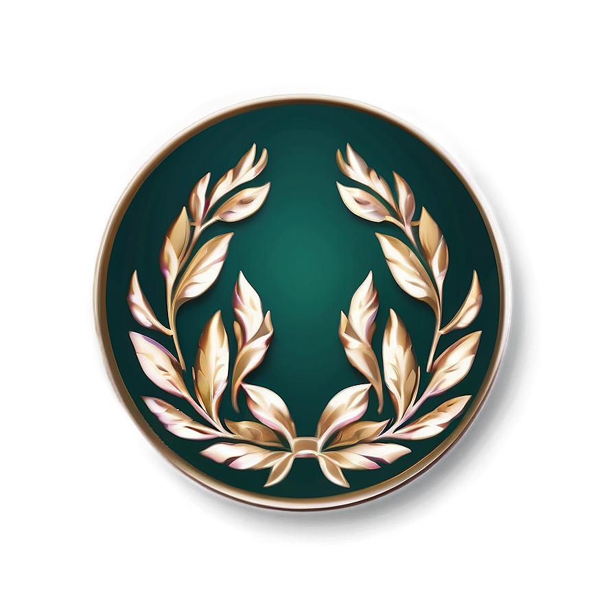 Classic Laurel Badge Png Ltm PNG